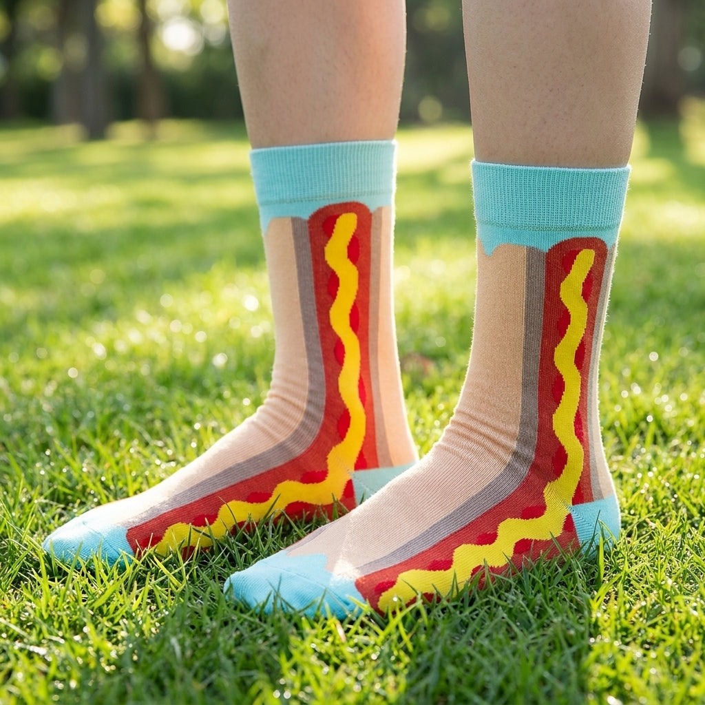 Calcetines Hotdog de Pulentines