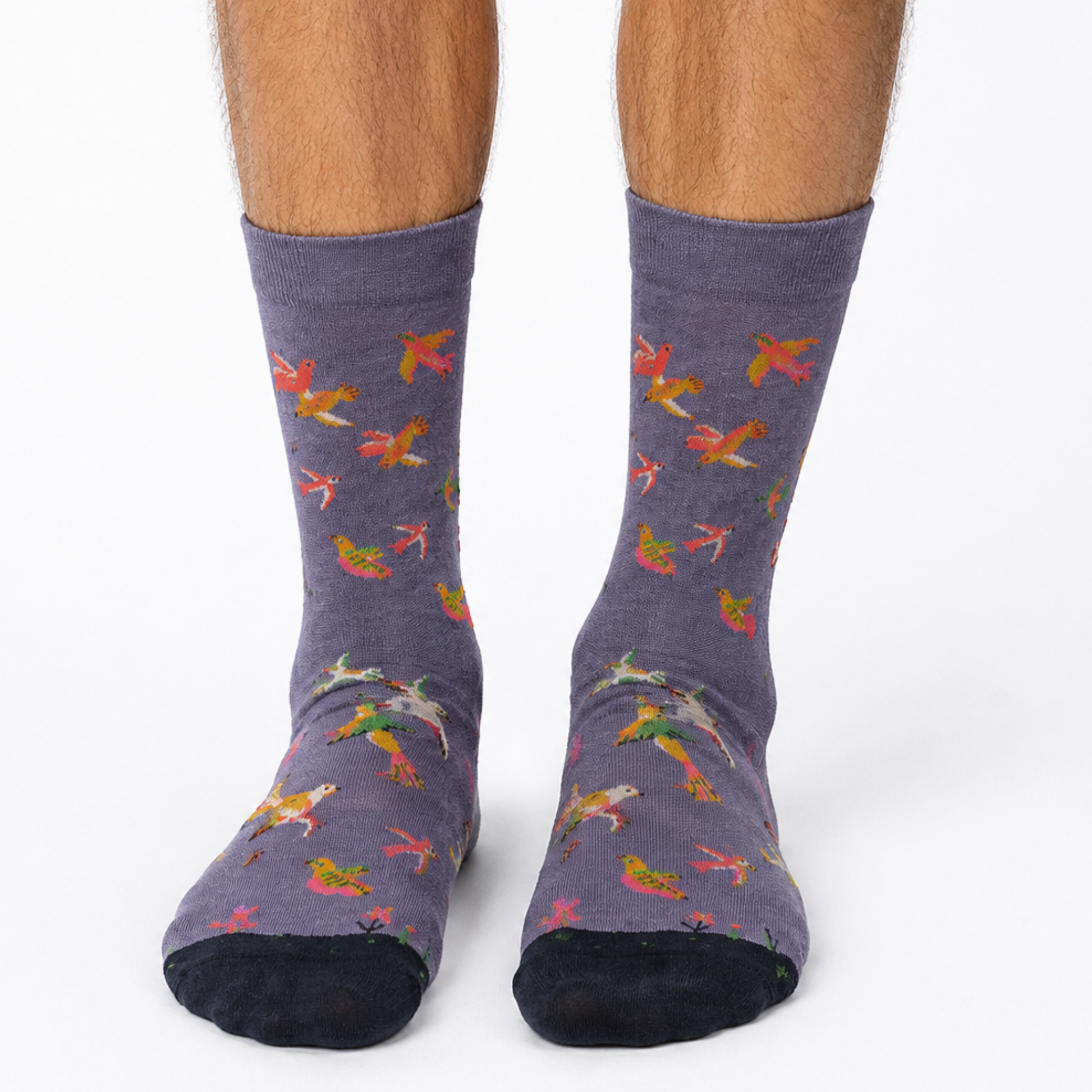 Calcetines Pájaro en pies de Pulentines